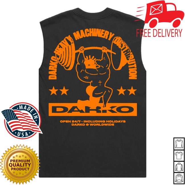 Darko Band Merch Shop Heavy Machinery Tank 4 Darko Band Merch Shop Heavy Machinery Tank