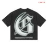 God Speed Merch Store Silencio T-Shirt Black Wash