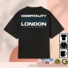 Hospital Records Merch Store Hospitality London 3.0 Black T-Shirt