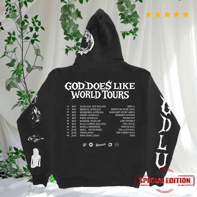 Jid Merch Store Black J.I.D. Au Nz Tour Hood 4 Jid Merch Store Shop Black J.I.D. Au Nz Tour Hood