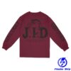 Jid Merch Store Gdlu Burgundy Long Sleeve
