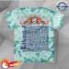 Lollapalooza Merch Store Poster Tie Dye Lineup Tee