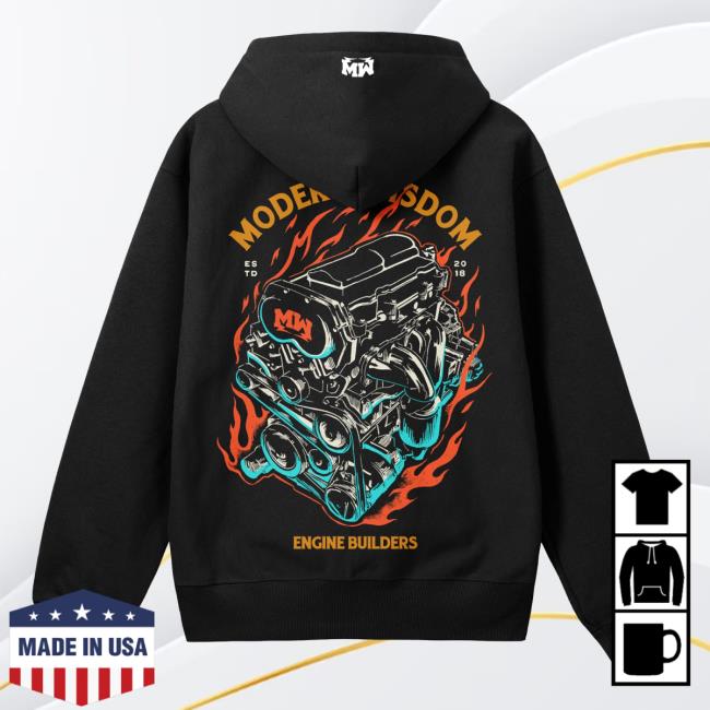 Modern Wisdom Merch Store Shop Mw Engine Black Hoodie 4 Modern Wisdom Merch Store Shop Mw Engine Black Hoodie
