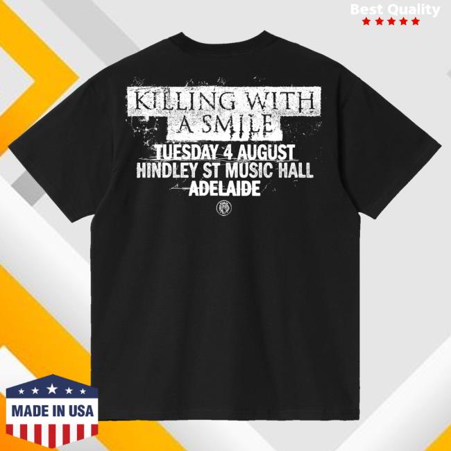 Parkway Drive Rock Adelaide Kwas, Aug 4 T-Shirt 4 Parkway Drive Rock Adelaide Kwas, Aug 4 T-Shirt