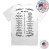 Sasha Keable Merch Shop Store Act Right Us Tour White T-Shirt 7 Sasha Keable Merch Shop Store Act Right Us Tour White T-Shirt