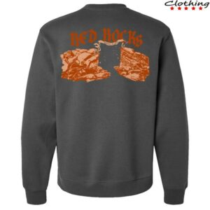 Sierra Ferrell Merch Store Crewneck Charcoal Red Rocks '26