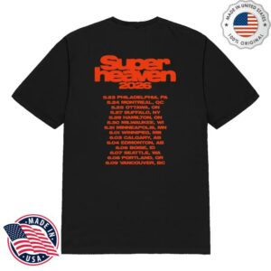Superheaven Shop Merch Store Spring 2026 Tour Tee