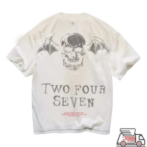 The A7x World Merch Store 247 X Avenged Sevenfold Death Bat Tee