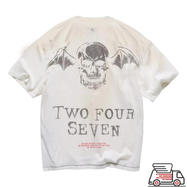 The A7x World Merch Store 247 X Avenged Sevenfold Death Bat Tee 3 The A7x World Merch Store 247 X Avenged Sevenfold Death Bat Tee