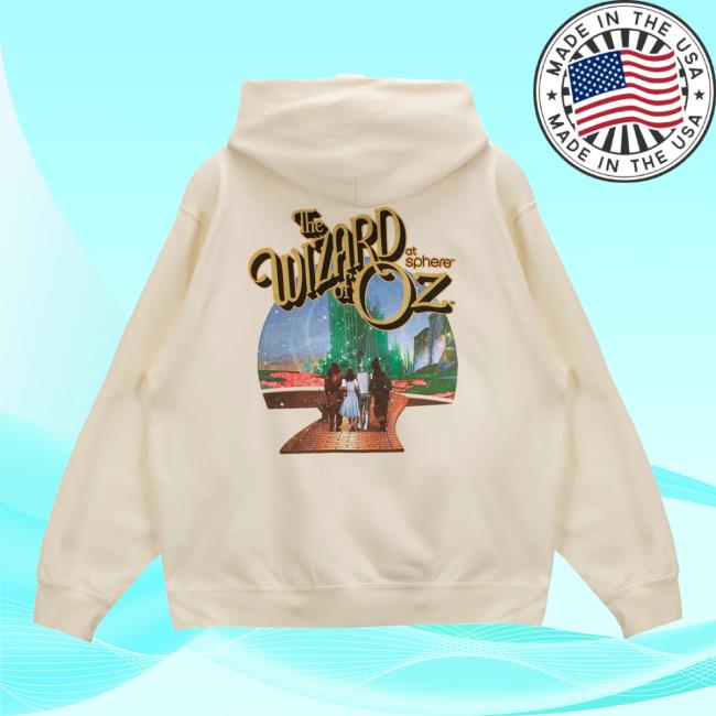 The Sphere Merch Shop Store The Wizard Of Oz At Sphere Yellow Brick Road Vintage Hoodie