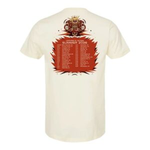 Umphreys Merch Store Sun Snake 2026 Summer Tour Tee