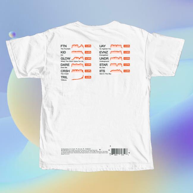 Veeps Merch Store Diiv Zirp White T-Shirt 3 Veeps Merch Store Diiv Zirp White T-Shirt