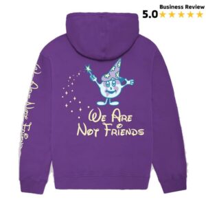 We Are Not Friends Merch Store Star World Wizard Hoodie