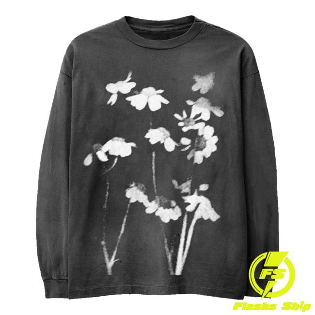 Ariana Grande Merch Store Petal Blurred Flowers Longsleeve 5 Ariana Grande Merch Store Petal Blurred Flowers Longsleeve