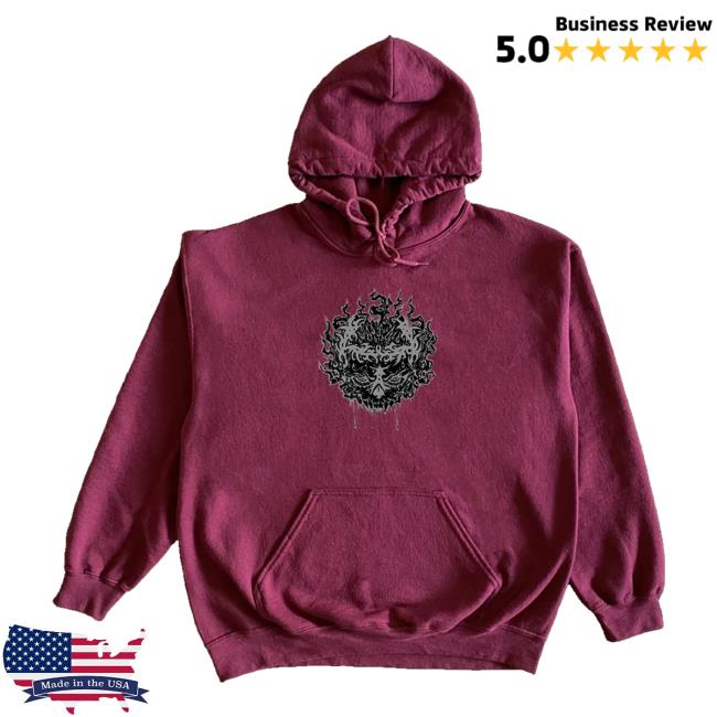 Daze Style Merch Store Bloodshed Skull Hoodie 5 Daze Style Merch Store Bloodshed Skull Hoodie