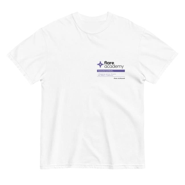 Flare Merch Store Flare Academy Community Contributor Shirt 5 Flare Merch Store Flare Academy Community Contributor Shirt