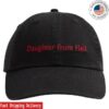 Gracie Abrams Merch Store Daughter From Hell Black Hat