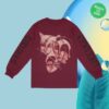 Jid Merch Store Gdlu Burgundy Long Sleeve