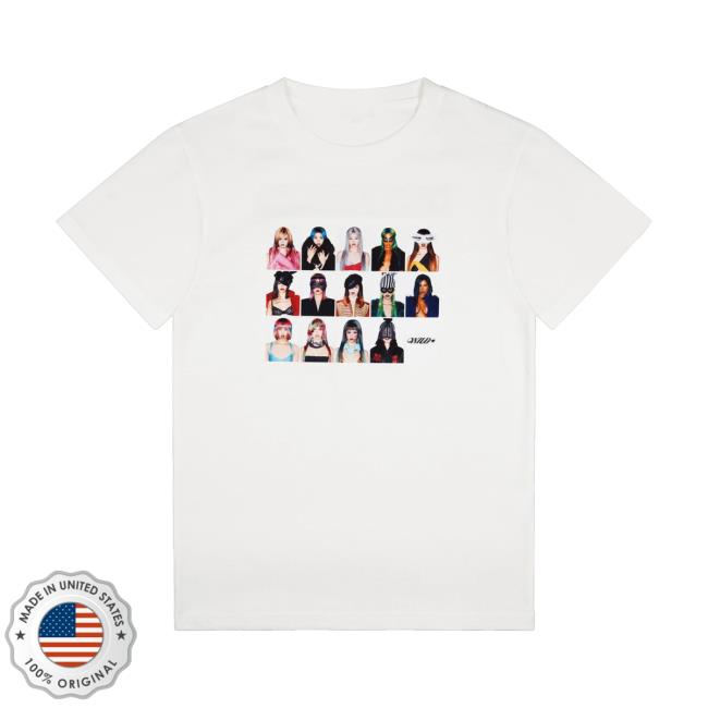 Katseye Merch Store Wild Member Disguise White T-Shirt 5 Katseye Merch Store Wild Member Disguise White T-Shirt