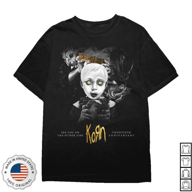 Korn Merch Shop Store See You On The Other Side 20Th Anniversary T-Shirt