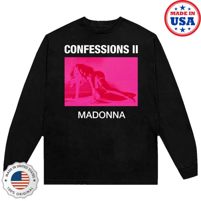 Madonna Merch Store Confessions Ii Neon Long Sleeve Tee 5 Madonna Merch Store Confessions Ii Neon Long Sleeve Tee