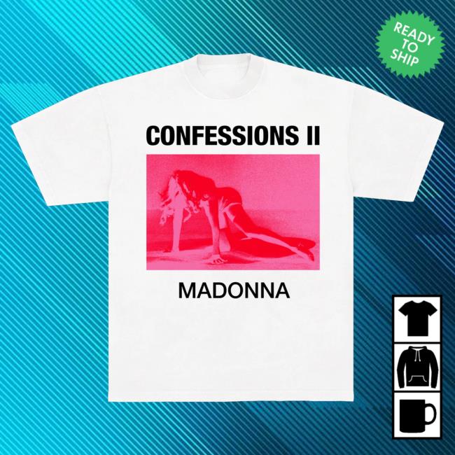 Madonna Merch Store Confessions Ii Neon Tee 5 Madonna Merch Store Confessions Ii Neon Tee