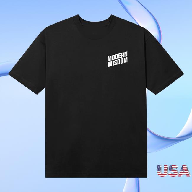 Modern Wisdom Merch Store Shop Skeleton Globe Black Tee 5 Modern Wisdom Merch Store Shop Skeleton Globe Black Tee