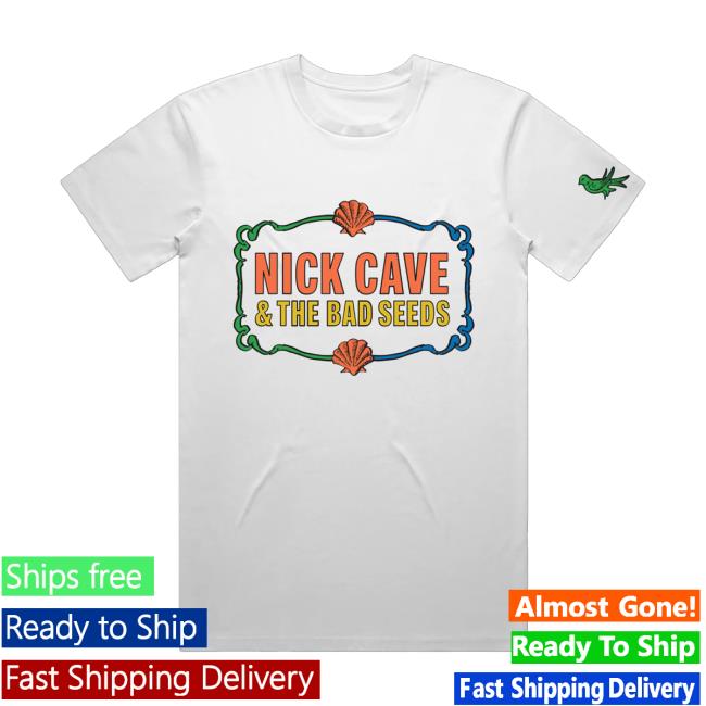 Nick Cave Merch Store Preston Park, Brighton White T-Shirt 5 Nick Cave Merch Store Preston Park, Brighton White T-Shirt