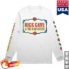 Nick Cave Merch Store Preston Park, Brighton White Long Sleeve T-Shirt