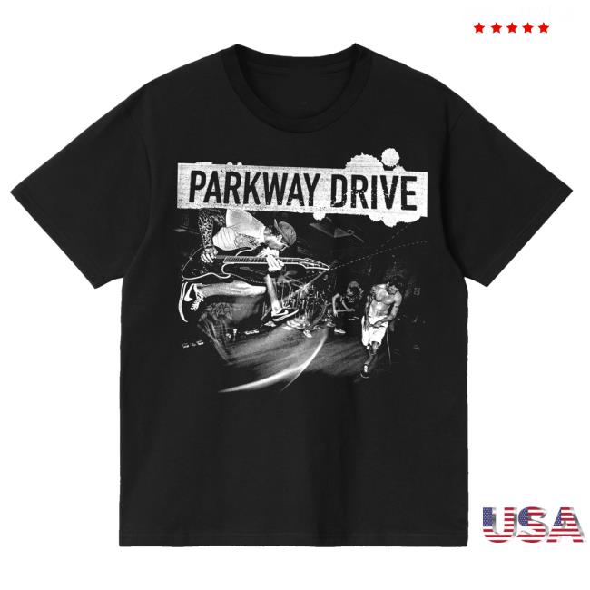 Parkway Drive Rock Merch Shop Store Perth Horizons, Aug 2 T-Shirt 5 Parkway Drive Rock Merch Shop Store Perth Horizons, Aug 2 T-Shirt