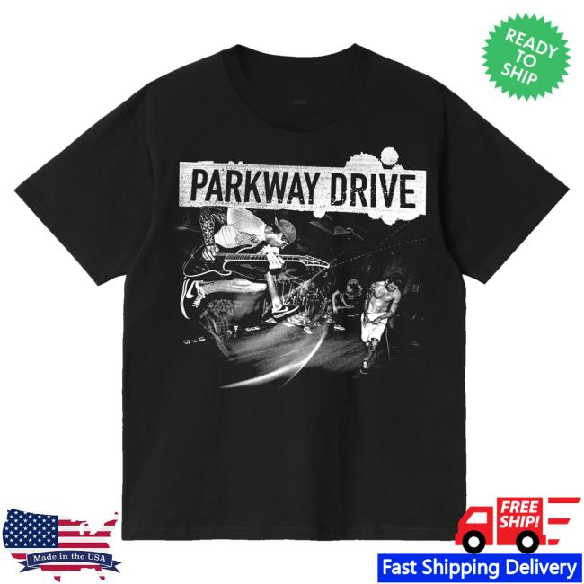 Parkway Drive Rock Merch Store Adelaide Horizons, Aug 5 T-Shirt 5 Parkway Drive Rock Merch Store Adelaide Horizons, Aug 5 T-Shirt