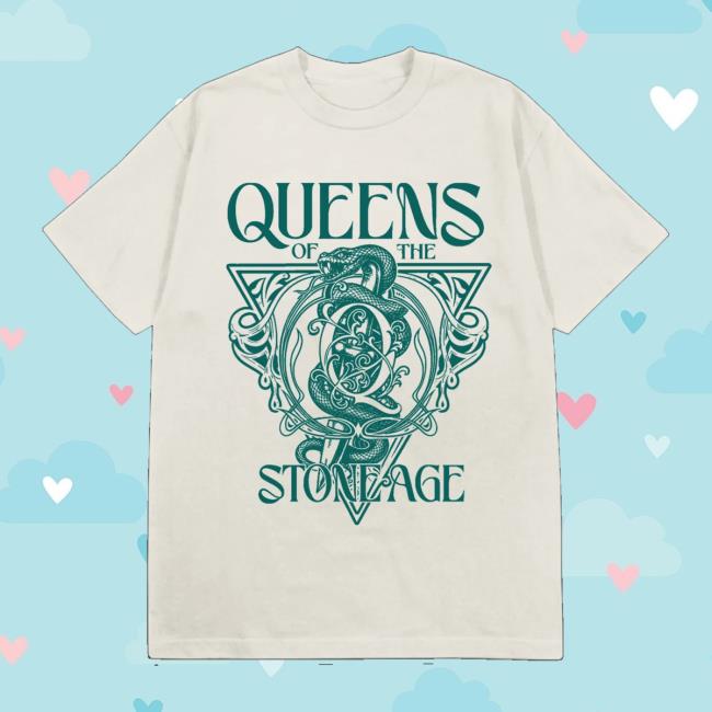 Queens Of The Stone Age Merch Store Snake And Dagger Logo Tee 5 Queens Of The Stone Age Merch Store Snake And Dagger Logo Tee