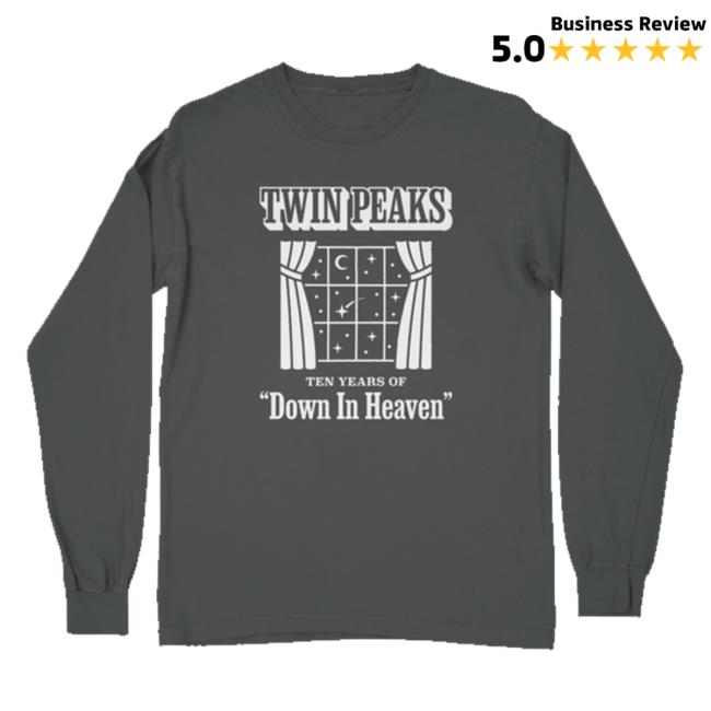Twin Peaks Merch Store Window Curtain Long Sleeve Tee 4 Twin Peaks Merch Store Window Curtain Long Sleeve Tee