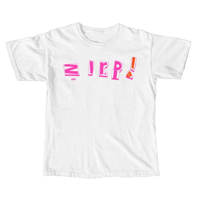 Veeps Merch Store Diiv Zirp White T-Shirt 4 Veeps Merch Store Diiv Zirp White T-Shirt