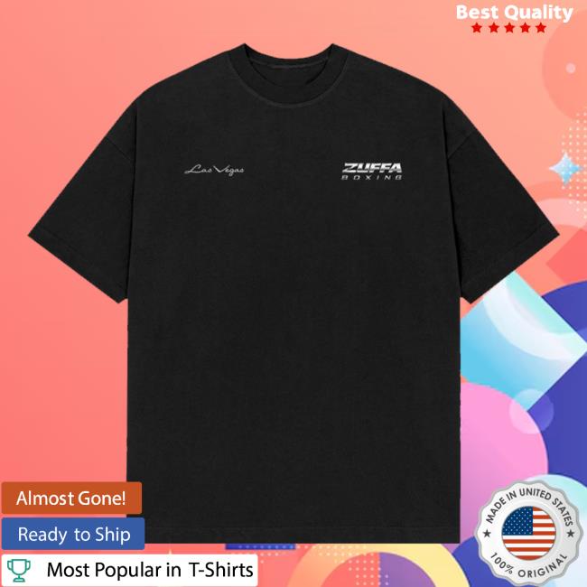 Zuffa Boxing Merch Store Black Garcia Vs. Benn Zuffa Boxing 11 Las Vegas Chrome Skyline T-Shirt 4 Zuffa Boxing Merch Store Black Garcia Vs. Benn Zuffa Boxing 11 Las Vegas Chrome Skyline T-Shirt